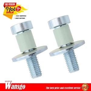 For Chevy GMC Truck Blazer 1971-1987 Door Latch Lock Striker Bolts 9601750 Pair - Picture 1 of 12