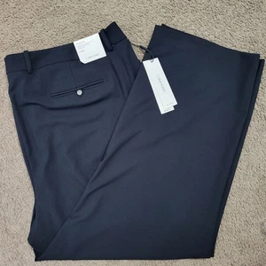 Calvin Klein Modern Fit Hose Anzughose Gr. 24W Navy Karriere Büro, Neu - Bild 1 von 9