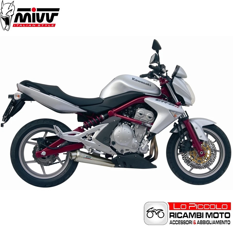 SCARICO MIVV X-cone KAWASAKI Versys 650 650 2011- ST. STEEL ORIGINAL K.015.LC3 L