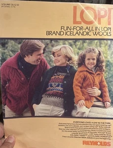Vintage Lopi Icelandic Knitting Patterns - 1980 - Picture 1 of 4