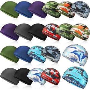 Meanplan 22 Pcs Helmet Liner Skull Cap Men's Cooling Cycling Cap Sports Helme... - Picture 1 of 7
