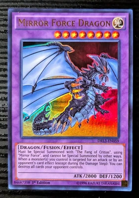Mirror Force Dragon DRL3-EN059 [Dragons of Legend: Unleashed] 1st Edition - NM - Image 1 of 2