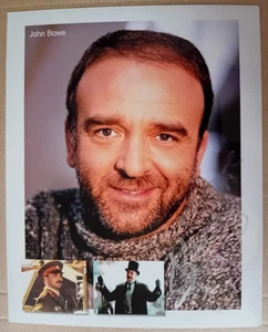 ORIGINAL 10x8” AUTOGRAPHED PHOTO JOHN BOWE The Living Daylights, Cranford - Picture 1 of 1