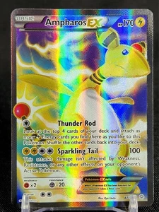 Ampharos EX (Full Art) 87/98 XY Ancient Origins Ultra Rare Holo Pokemon Card - Picture 1 of 4