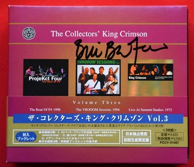 King Crimson – Collectors' King Crimson - Vol. 3  Japan  BOX SET  3 CD SIGNED - Bild 1 von 4