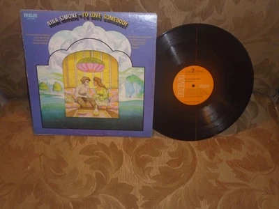 Nina Simone To Love Somebody RCA LSP-4152 stereo 1969 VG+ 1st Weldon Irvine - Image 1 of 4
