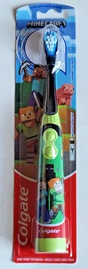Colgate Kids Battery Powered Minecraft Toothbrush, 1 Count, Child - Picture 1 of 3