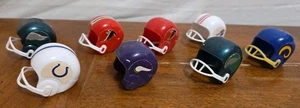 NFL Mini Gumball Football Helmets NFC/AFC Lot Of 8 Vintage 1970s - Picture 1 of 2