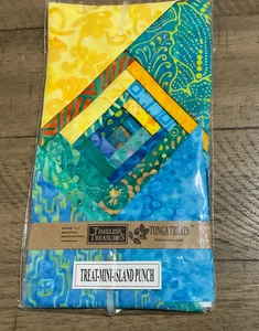 Timeless Treasures Tonga Treats MINI-ISLAND PUNCH  40- 5" X 5" NIP - Picture 1 of 2