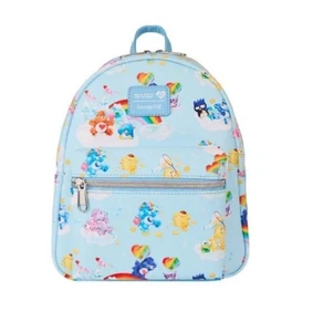 Loungefly Sanrio Hello Kitty and Friends x Care Bears Print Mini Rucksack Neu mit Etikett - Bild 1 von 4