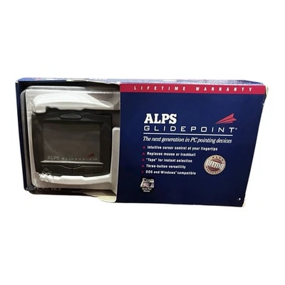 Vintage 1994 Alps Glidepoint for DOS Windows Computer - PS/2 Serial Port Version - Image 1 of 4