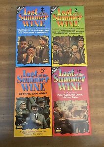 The Last of the Summer Wine VHS avec carte d'enregistrement lot de 4 bandes 1992 BBC Gold