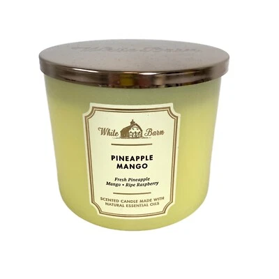 Bath & Body Works Pineapple Mango Scented 3 Wick Candle - Image 1 of 3