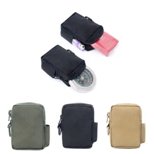 Molle Gadget Pouch Tactical Cigar Bag Belt Waist Pack Card Keys Coins Fanny Pack - Picture 1 of 21