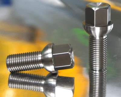20x Tornillo de rueda de titanio 14x1,5 Audi VW Bentley Mercedes Genesis Foto 1 de 4