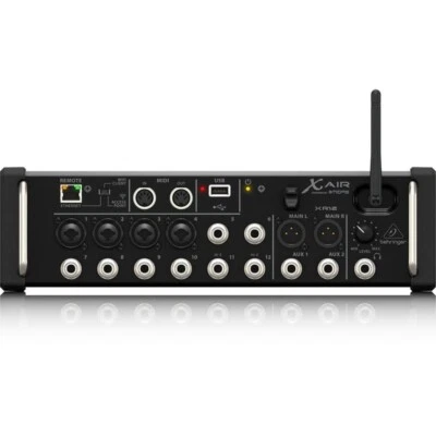Behringer XR12 X AIR Digital Mixer 12-Channel USB WiFi MIDI iPad Android Control - Image 1 of 4