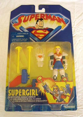 1998 SUPERGIRL с воздушно-штурмовой броней DC Comics Superman мультсериал - Изображение 1 из 2