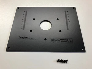 Frästisch/Tischfräse/Einlegeplatte/Befestigungsplatte/Grundplatte für Oberfräse - Bild 1 von 2