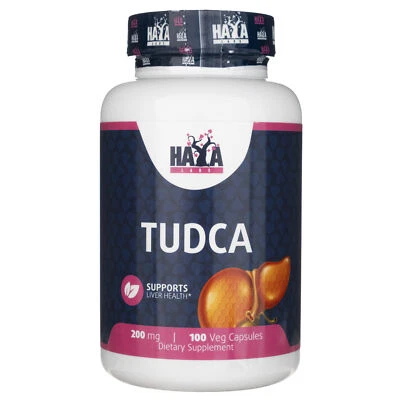 Haya Labs Tudca Tauroursodeoxycholsäure 200 mg, 100 Kapseln