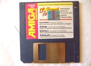 59537 Amiga Computing - 10 Out Of 10 French - Commodore Amiga (1994) August 1994 - Picture 1 of 1