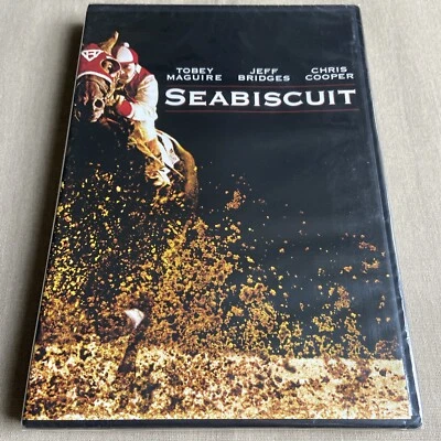 Seabiscuit (DVD, 2003) True Story Tobey Maguire Jeff Bridges Elizabeth Banks NEW - Image 1 of 4