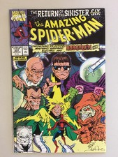 AMAZING SPIDER-MAN #337 Marvel Comics Key 2nd APP OF SINISTER SIX MCU