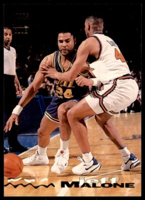 Stadium Club Jeff Malone Utah Jazz #166 1993-94 Foto 1 de 2