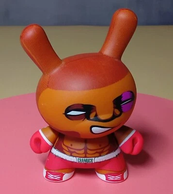 CHAMUCO from Tepito ~ 3" Kidrobot DUNNY AZTECA 2 / Luis Mata artist card @2011 - Image 1 of 2