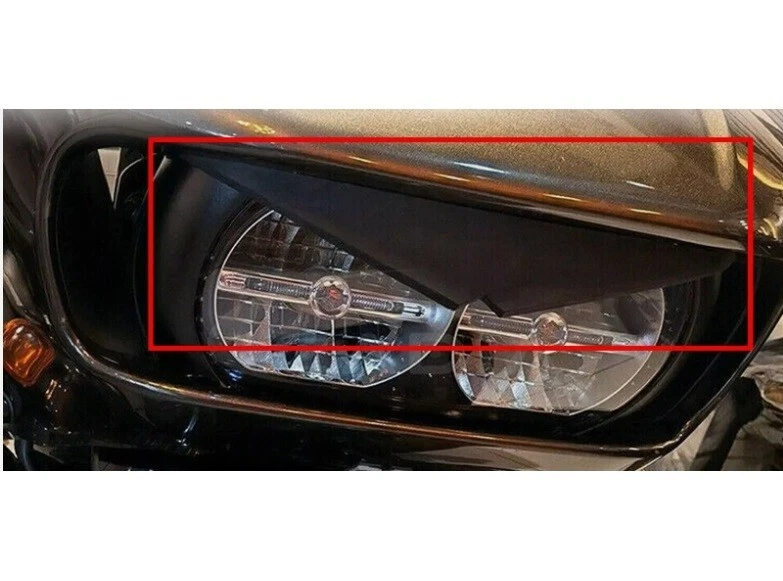 Harley Davidson Road Glide Scheinwerferabdeckung Böser Blick - Bild 1 von 4