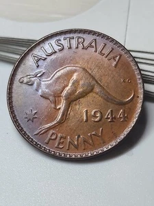 Australian 1944y. PERTH PENNY CH UNC - Picture 1 of 6
