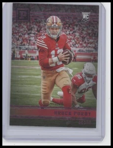 Panini Chronicles 2022 #PA-19 Brock Purdy Panini verde azulado - Imagen 1 de 2