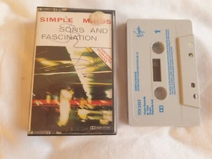 Simple Minds SIGNED Sons and Fascination UK cassette 15 tracks 1981 Kerr Forbes - Picture 1 of 4