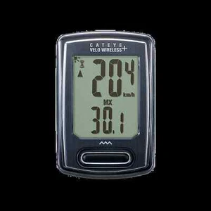 CatEye Bike Computer - Velo-Wireless+ VT235 - Black - Picture 1 of 1
