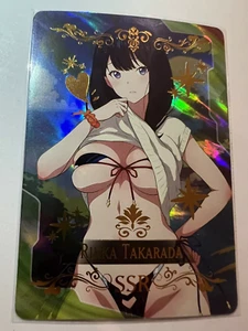 RIKKA TAKARADA SSSS. GRIDMAN SSR Goddess Story Anime Waifu Karte Mädchen Doujin ACG - Bild 1 von 2
