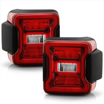 New OEM for 18-20 21 22 JEEP WRANGLER JL REAR LED TAIL LIGHTS LEFT & RIGHT SIDE - Image 1 of 4