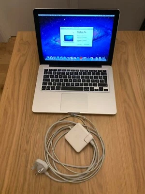 Macbook pro 13" Core i5 2.4 Late 2011 500GB HDD 4GB RAM Silver - Image 1 of 4