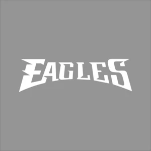 Philadelphia Eagles #4 NFL Team Logo 1 Farbe Vinyl Aufkleber Sticker Auto Fenster Wand - Bild 1 von 7