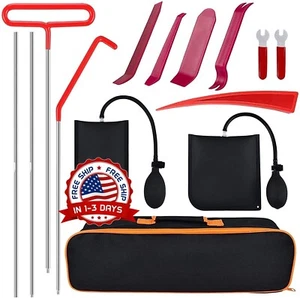#1 Kit Para Abrir Puerta De Auto Carro Completo Profesional Long Reach Tools Set - Picture 1 of 8