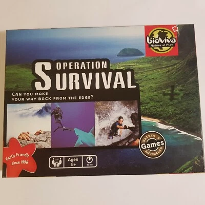 BioViva Operation Survival eco board game France two player Nature At Play - Image 1 of 4