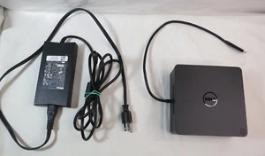 DELL TB16/K16A THUNDERBOLT DOCKING STATION USB 3.0 WITH 130W POWER SUPPLY - Picture 1 of 7