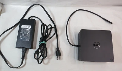 DELL TB16/K16A THUNDERBOLT DOCKING STATION USB 3.0 WITH 130W POWER SUPPLY - Image 1 of 4