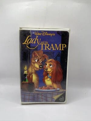 Disney's Lady and the Tramp Original 1987 Black Diamond Classics Collectible VHS - Image 1 of 4