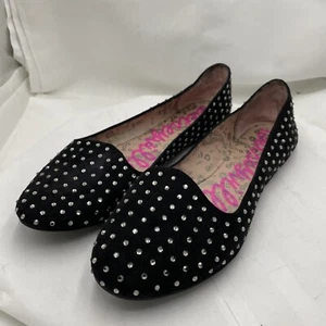 Betseyville beaded ballet flats black 11 - Picture 1 of 10
