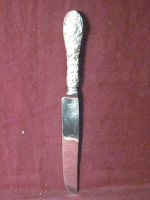 Стерлинговый французский нож Schofield BALTIMORE ROSE 8 3/4 дюйма моно 11 новый с ценниками или 8 D - Изображение 1 из 4