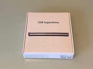 Lecteur/enregistreur CD/DVD externe Apple USB SuperDrive MD564ZMA modèle A1379 très bon état - Photo 1/4