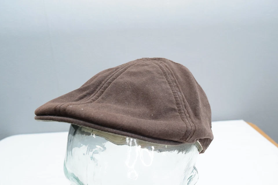 Gorra Goorin Bros Cabbie Para Hombre Pequeña Golf Newsboy Mensajero Gorra Plana Marrón Foto 1 de 4