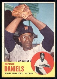 1963 Topps #497 Bennie Daniels - Picture 1 of 2