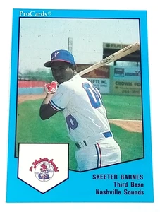 Skeeter Barnes #1289 Nashville Sounds Procards 1989 - Bild 1 von 3