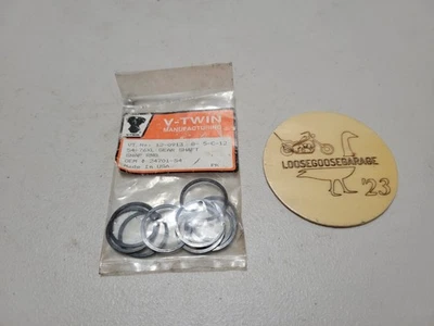 10x NEW Right Gear Shaft Snap Rings for 54-76 Harley Davidson Sportster K Model - Image 1 of 4