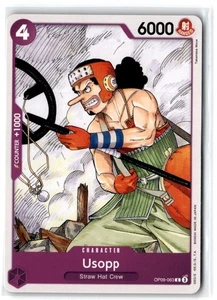 2024 Emperors in the New World Usopp #OP09-063 Character / Purple/Straw Hat Crew - Picture 1 of 2